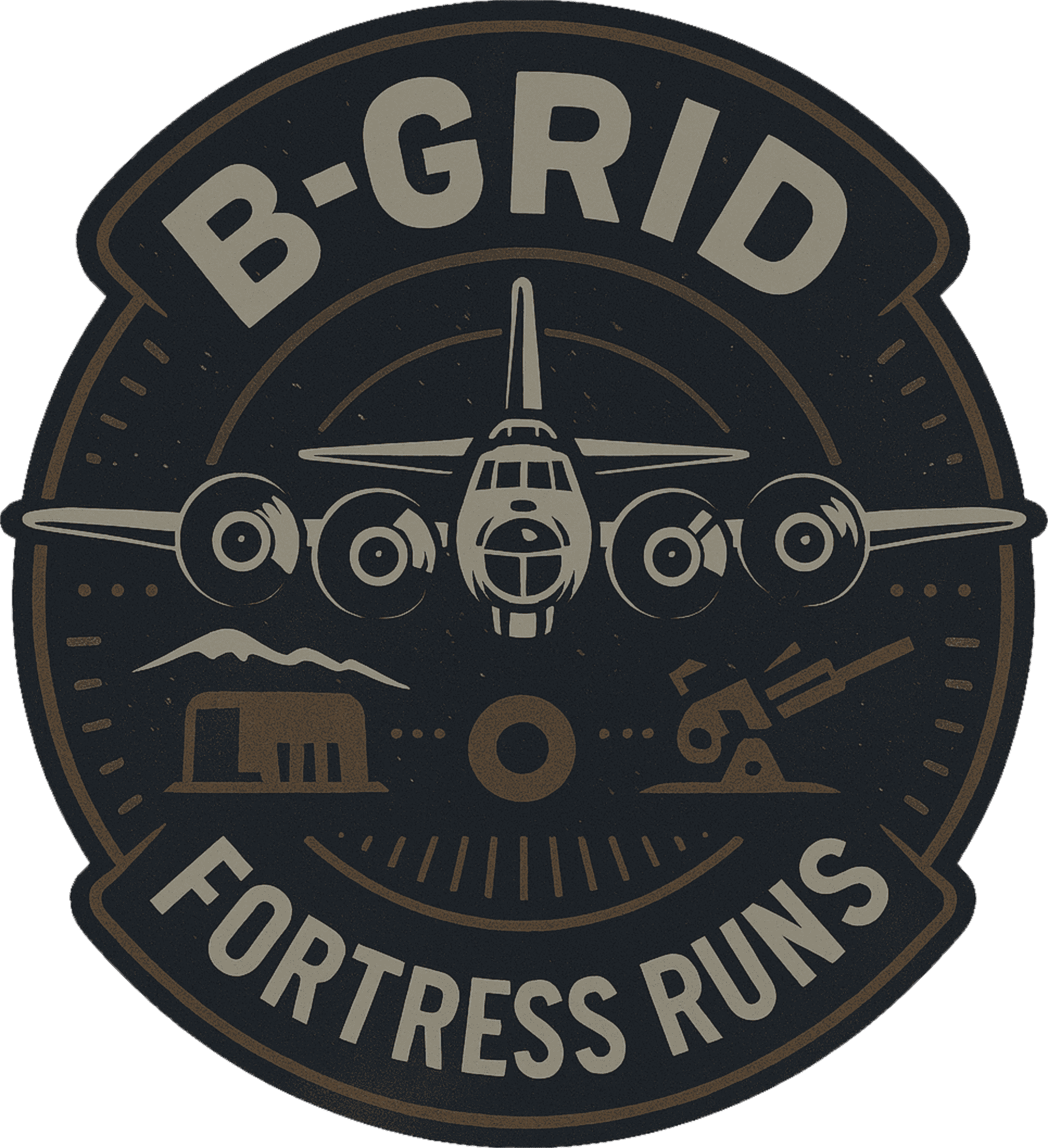 B-Grid: Fortress Run logo